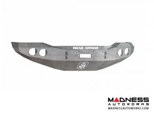 Toyota Tundra Stealth Front Winch Bumper - Raw Steel WARN M8000 Or 9.5xp